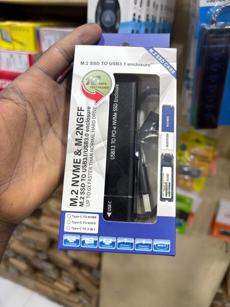 Boîtier SSD M.2 USB 3.1