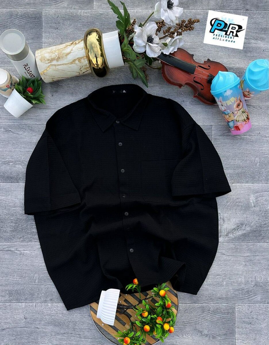 Chemise décontractée unisexe