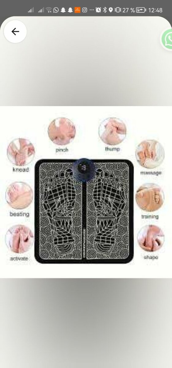 Masseur de pied, relaxation de pied