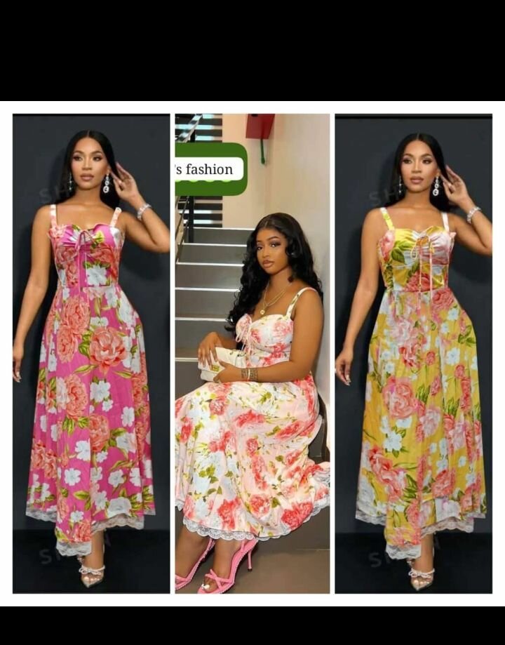 Robe d'été fleurie élégante