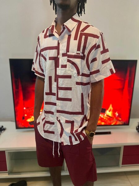 Ensemble chemise hawaïen