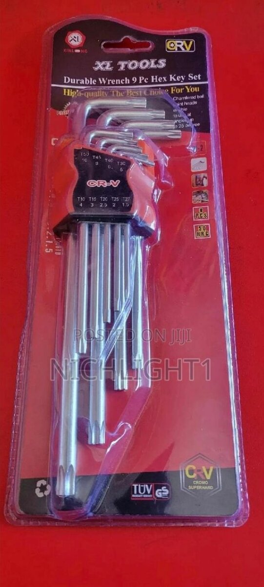 Philip allen key 9 pcs