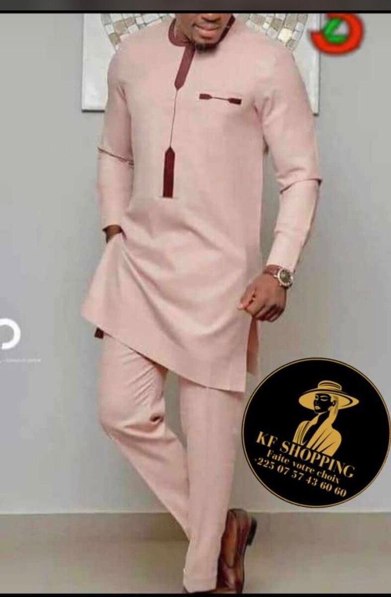 Complet homme en tissu de très bonne qualité