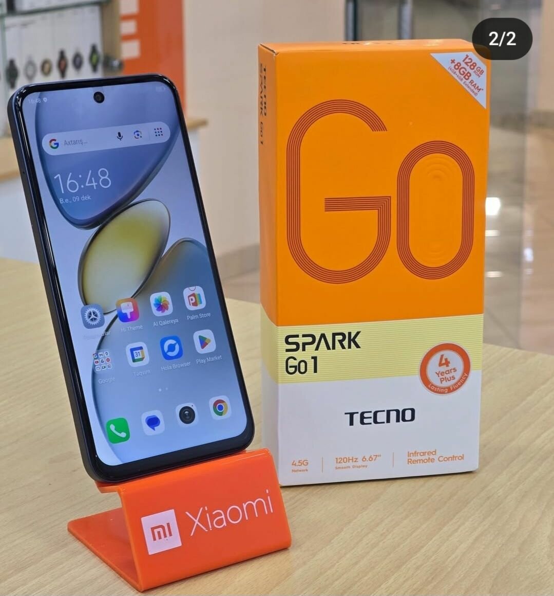Tecno Spark GO1 128GB 8GB RAM