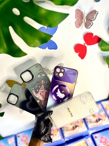 Étui iPhone en silicone avec motifs