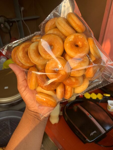 Mini donuts, popcakes , crepes