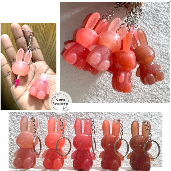 Gloss Porte-clés Lapin