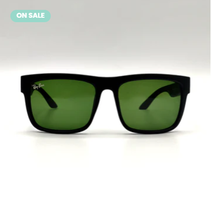 RB Matt Black Justin Men Sunglasses