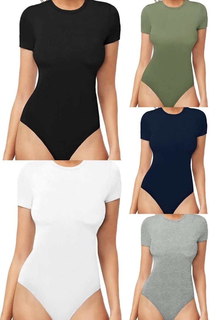 Short sleeves bodysuit