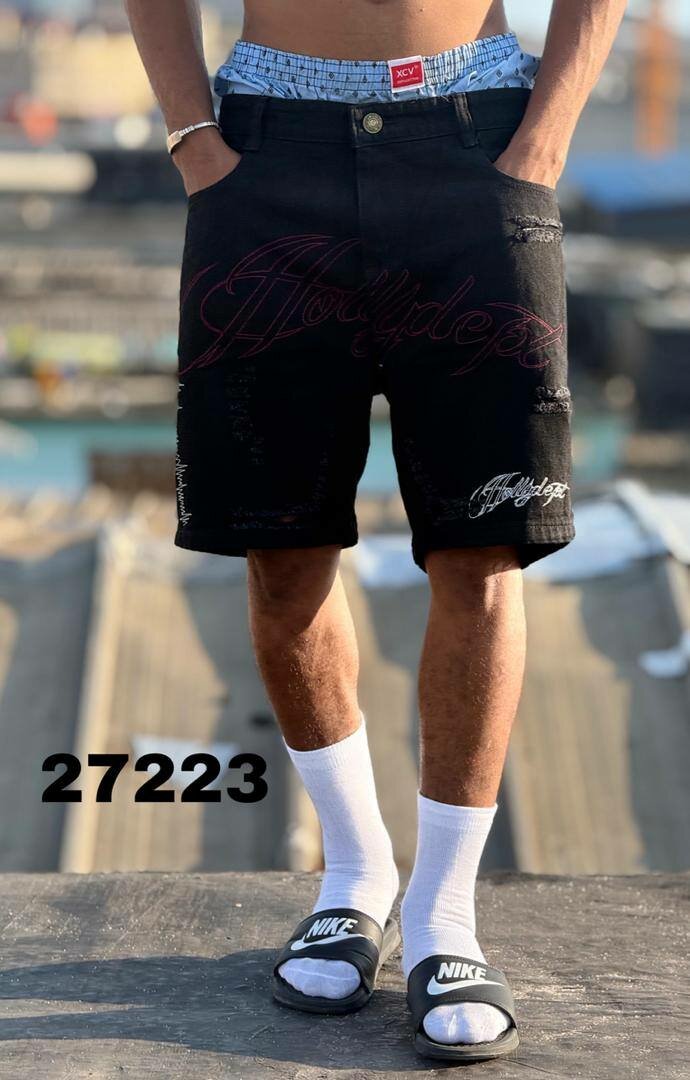 Shorts en jean décontractés