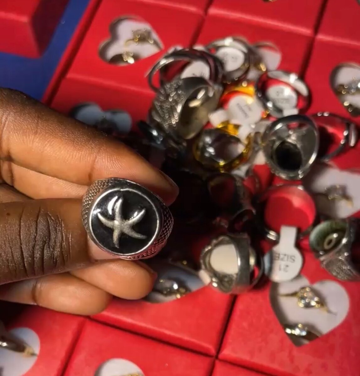 Bague Homme Tendance Acier