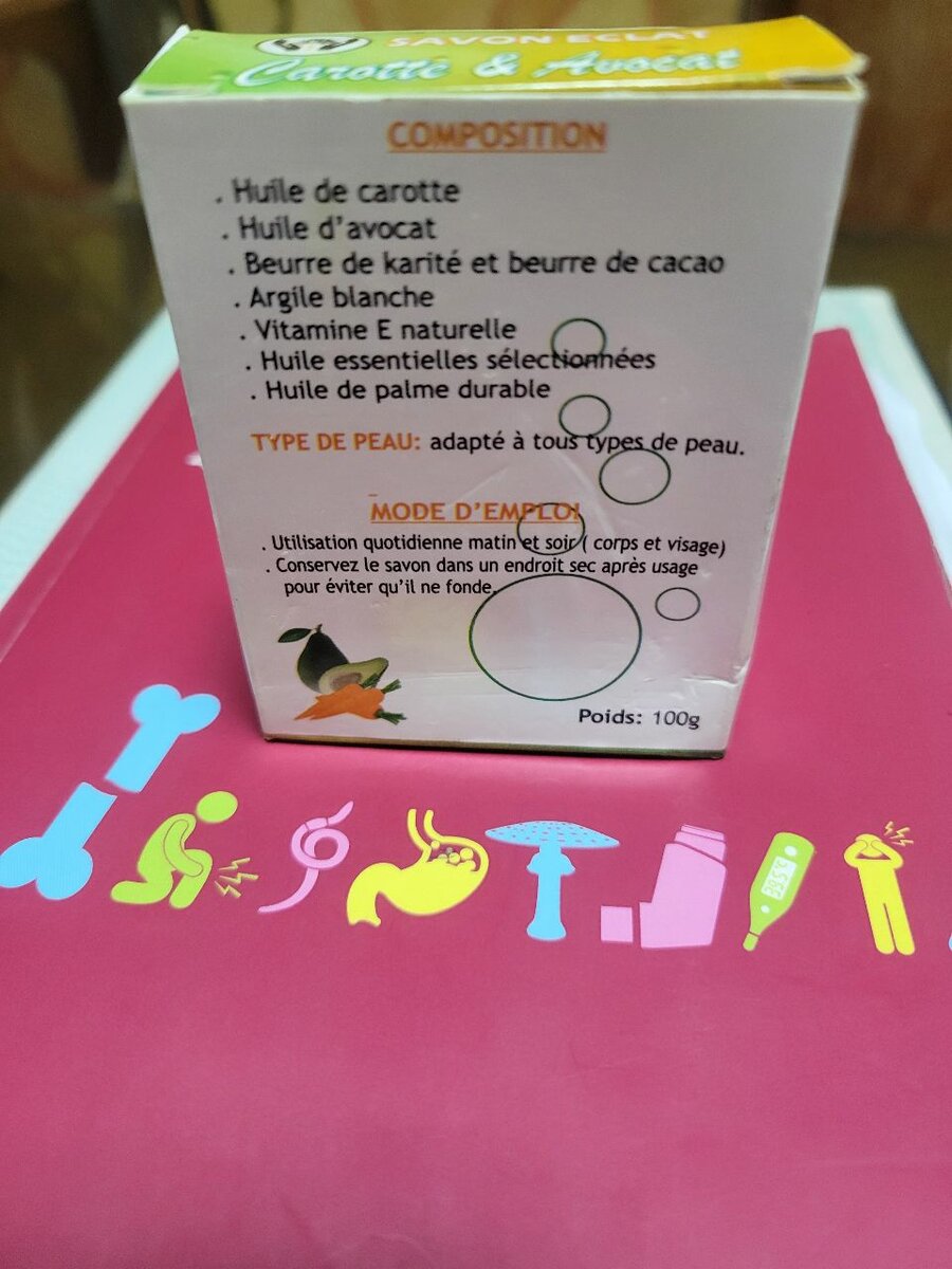 Savon Éclat Carotte & Avocat