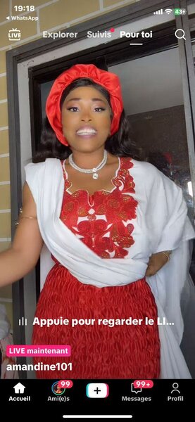 Robe africaine élégante