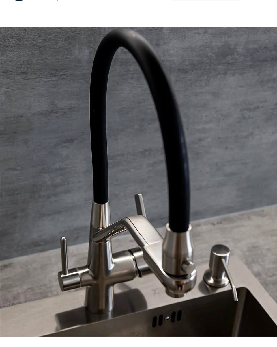 Смеситель для кухни 2 в 1