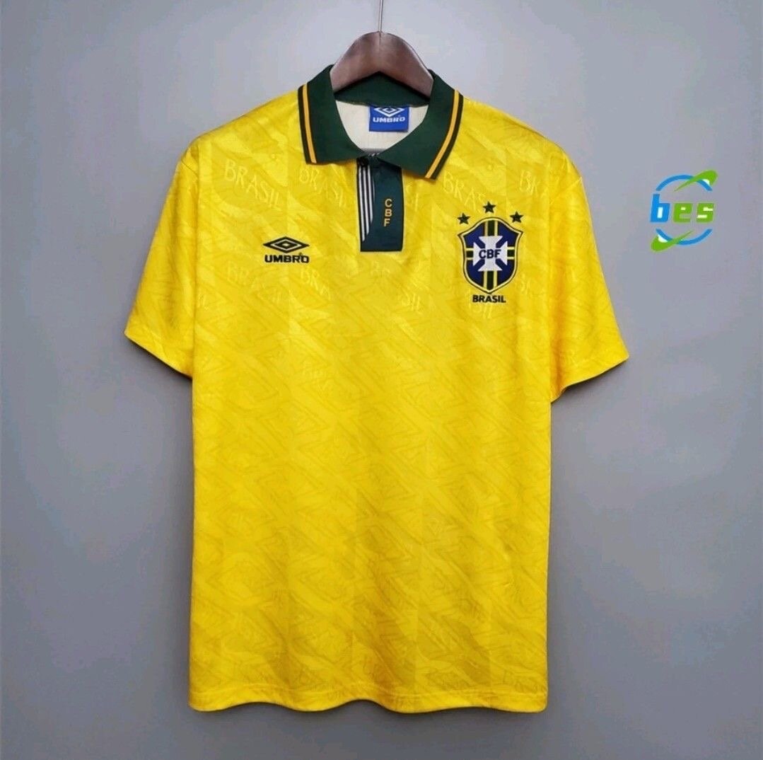 Maillot de football Brésil jaune
