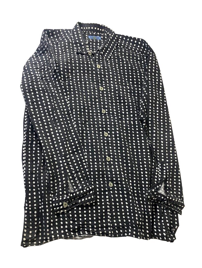 Chemise à pois élégante