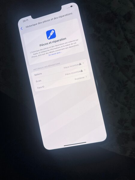 iPhone 11 Pro Max dos fissuré