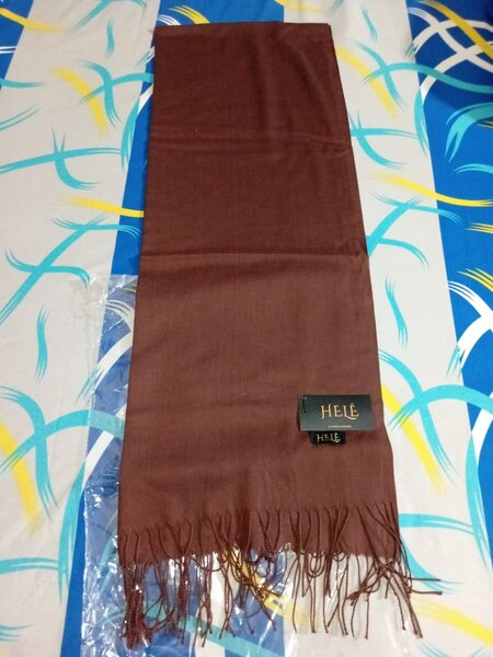 Écharpe en soie multicolore