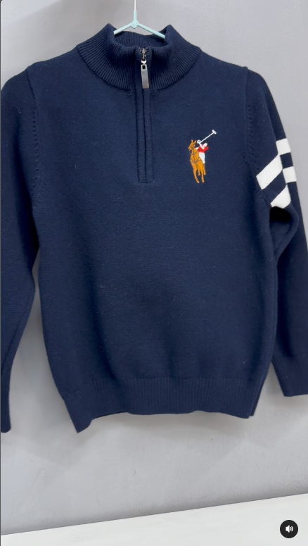 водолазка синяя для мальчика