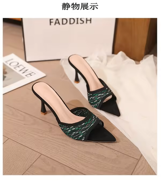 Sandales à talons tendance