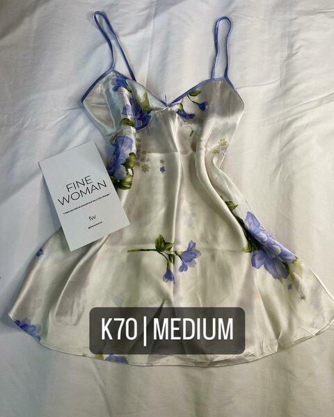 Beautiful Women's Pajama floral Dress