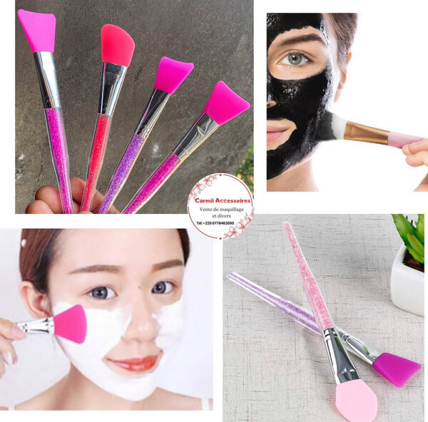 Pinceaux Masque Visage Silicone