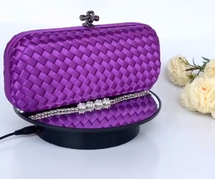 Beautiful purple clutch