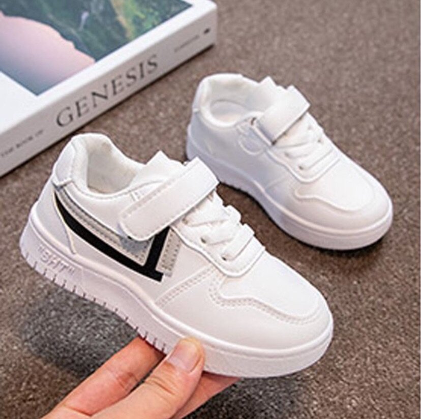 Children's Casual Sneakers Unisex Running Shoes - White
