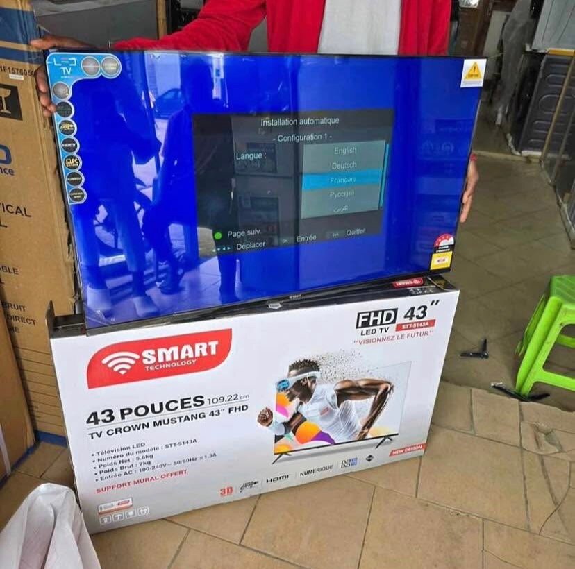 Télévision LED FHD 43 pouces