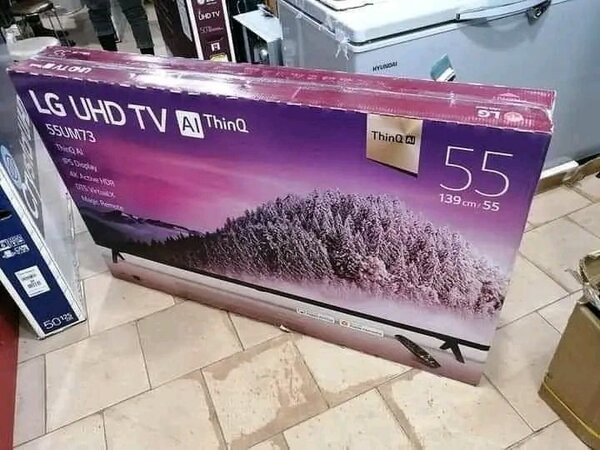 TV LG 55" UHD AI ThinQ