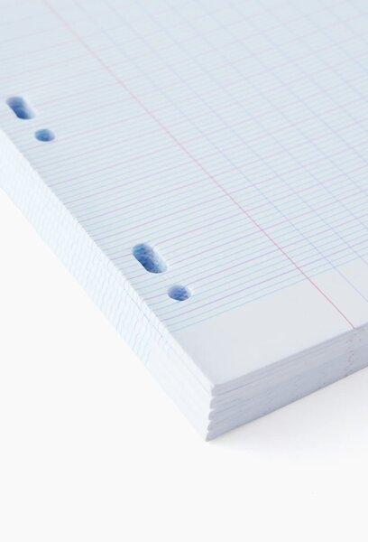 Papier grand  carreau classeur