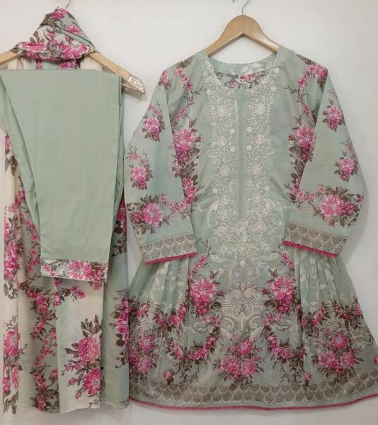 Cotton 3 Peace Suit