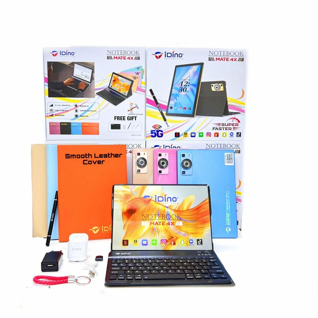 Idino Notebook Mate 4x  512GB ROM  8GB RAM Tablet - Dual SIM