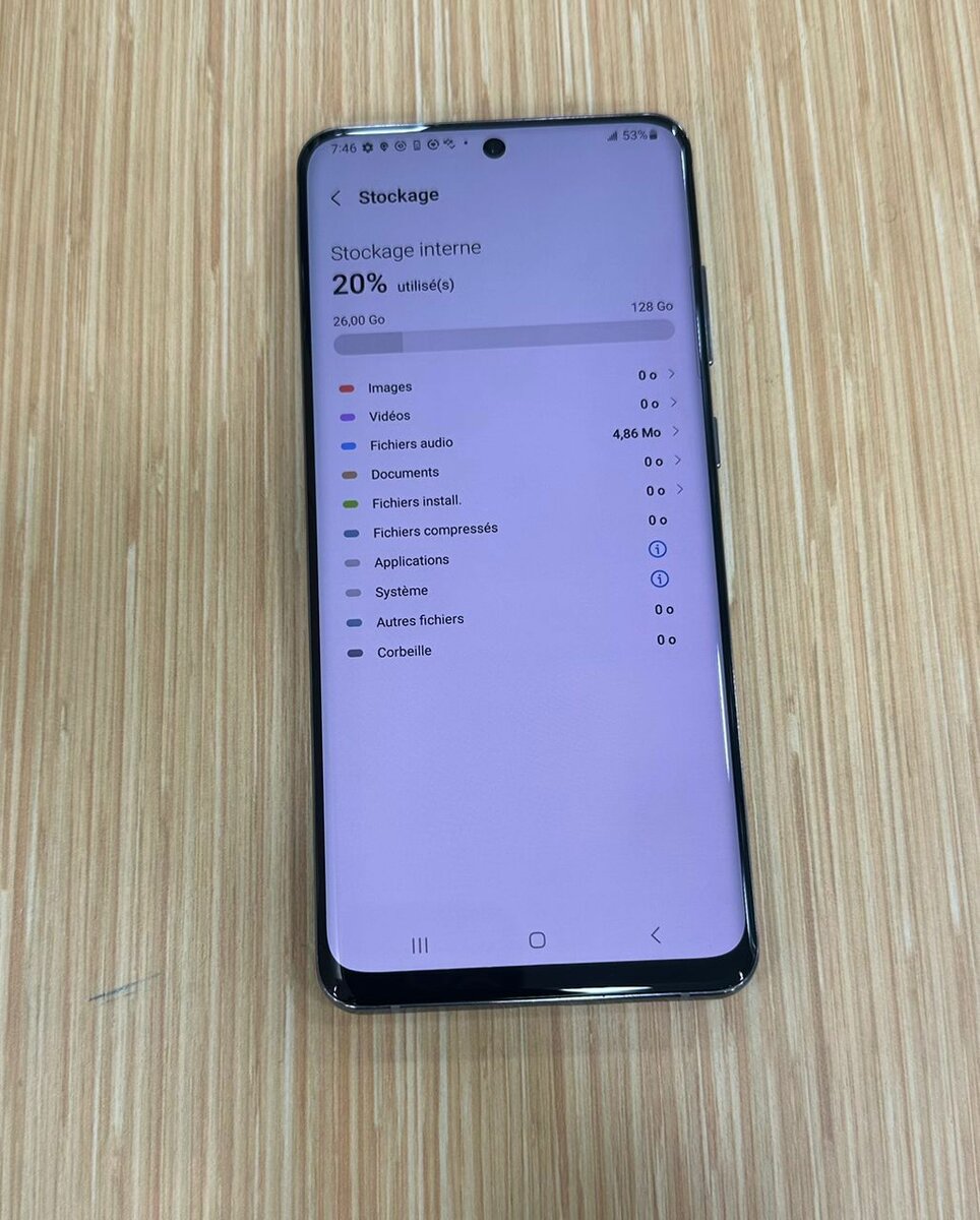 Samsung Galaxy S20 ultra 128gi