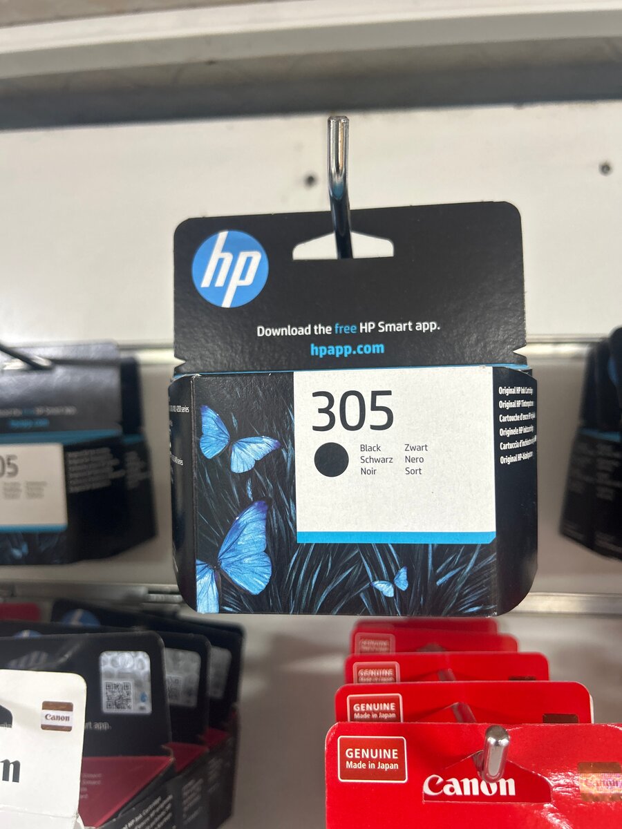 Cartouche d'encre HP 305 noire