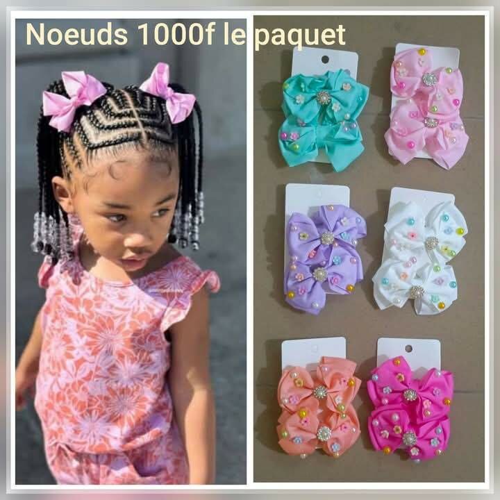 Bandeaux Noeuds Colorés Enfant