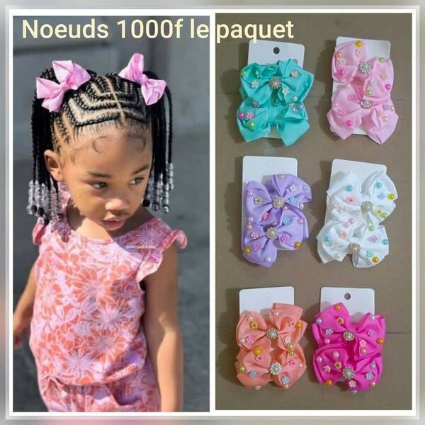 Bandeaux Noeuds Colorés Enfant