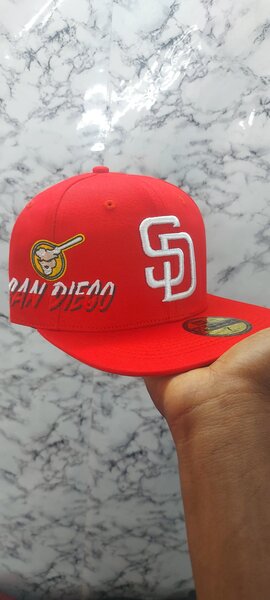 Casquette San Diego rouge New Era