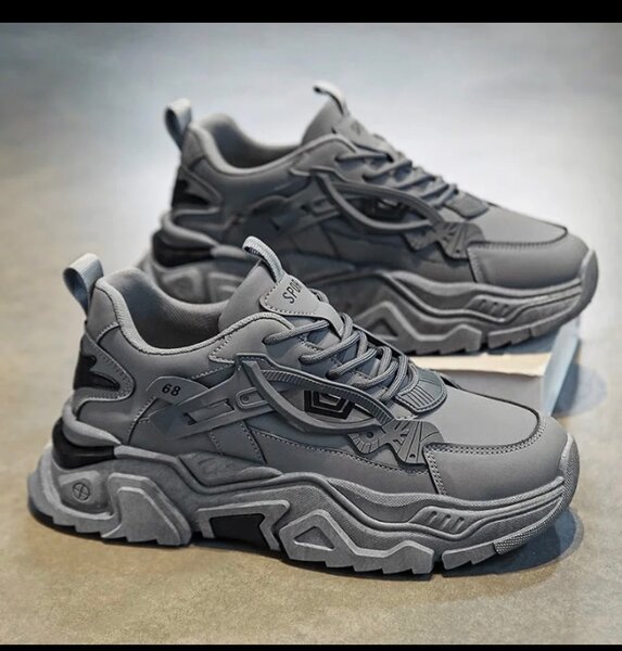 Baskets Chunky Gris Unisex