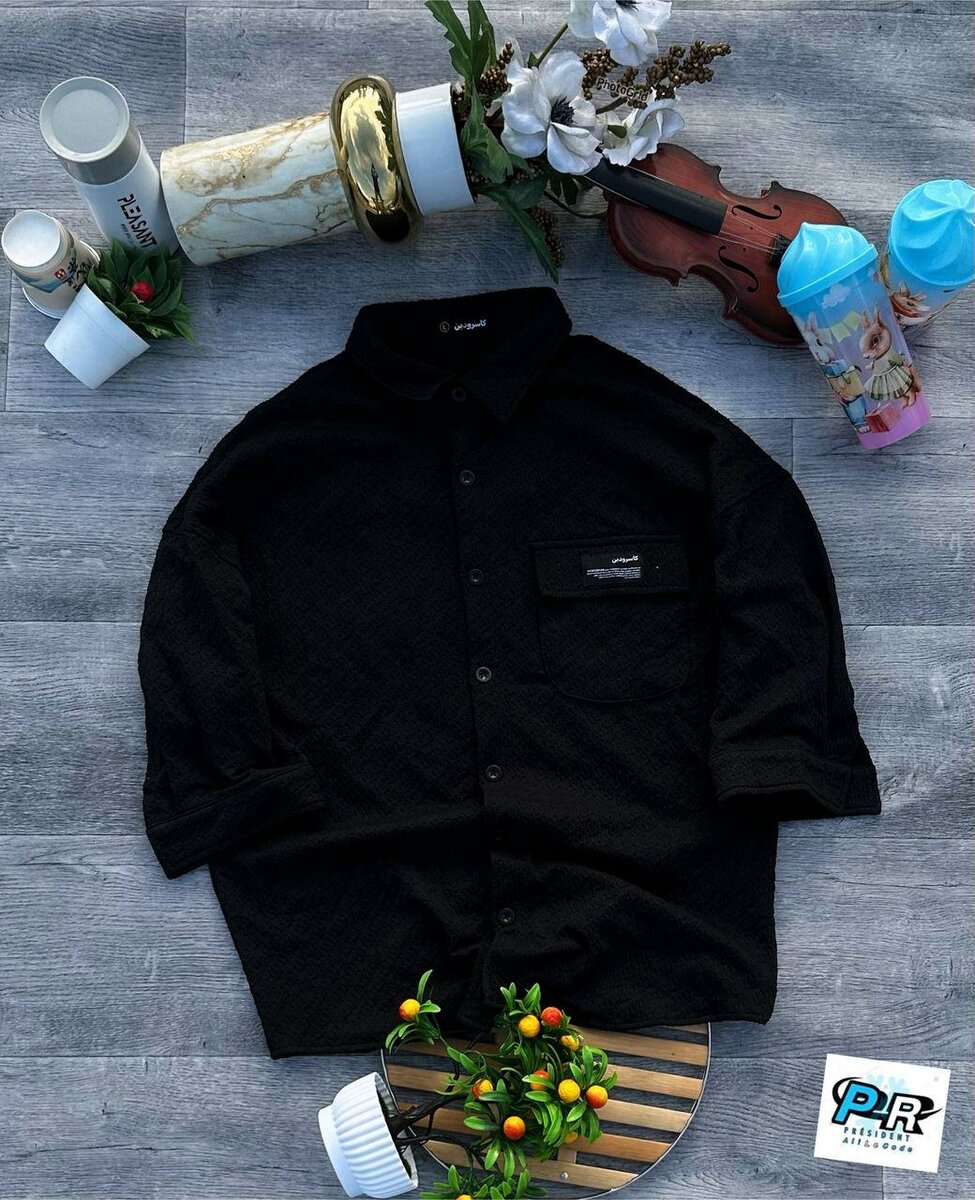 Chemise décontractée unisexe