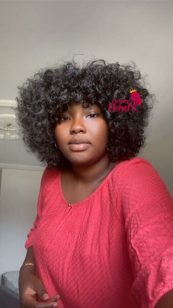 Perruque semi-naturelle