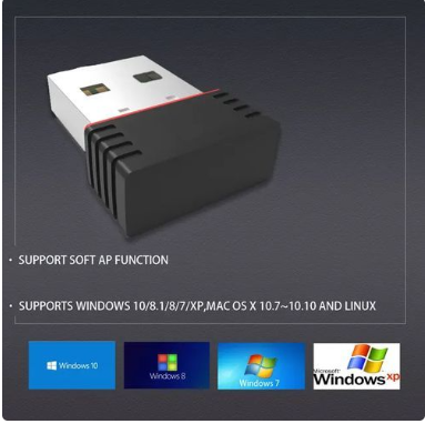 Wireless Clé Wifi USB Wireless 802.11N