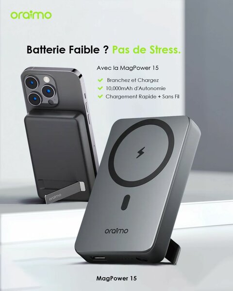 Chargeur Sans Fil Oraimo