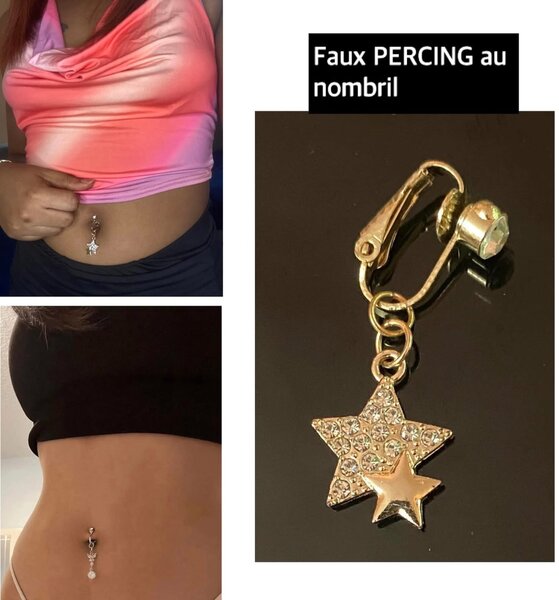Faux percing
