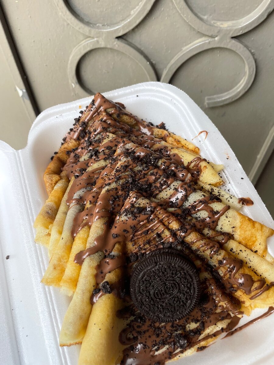 Crêpes oreo