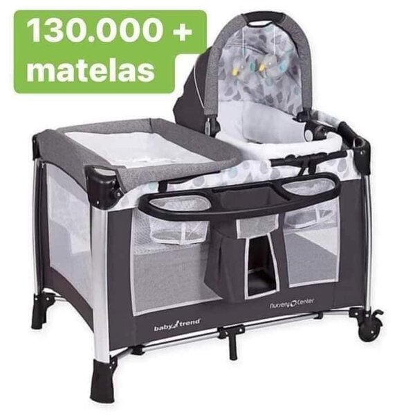 Parc pour enfants avec berceau et système de rangement Nursery Center