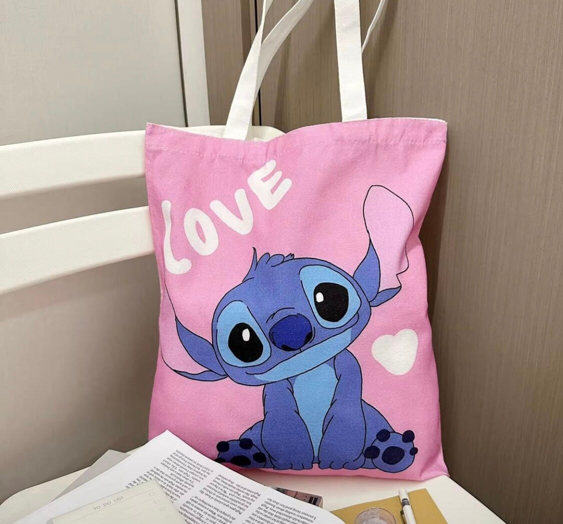 Sac fourre-tout imprimé en toile