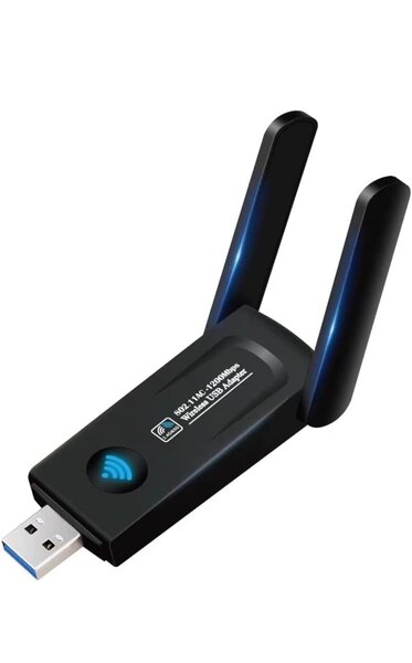 AC1200 High Power USB AC Wireless WiFi Adapter Dongle 5dBi