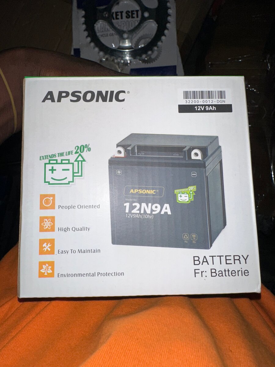 Batterie APSonic 12N9A 12V