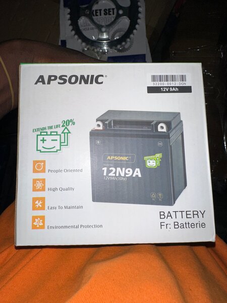 Batterie APSonic 12N9A 12V